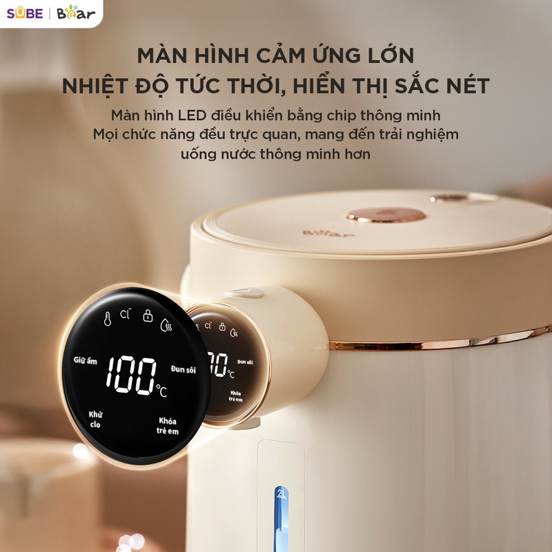 [SALE 20/10] Bình thuỷ điện Bear 3L EWB-5H30C60